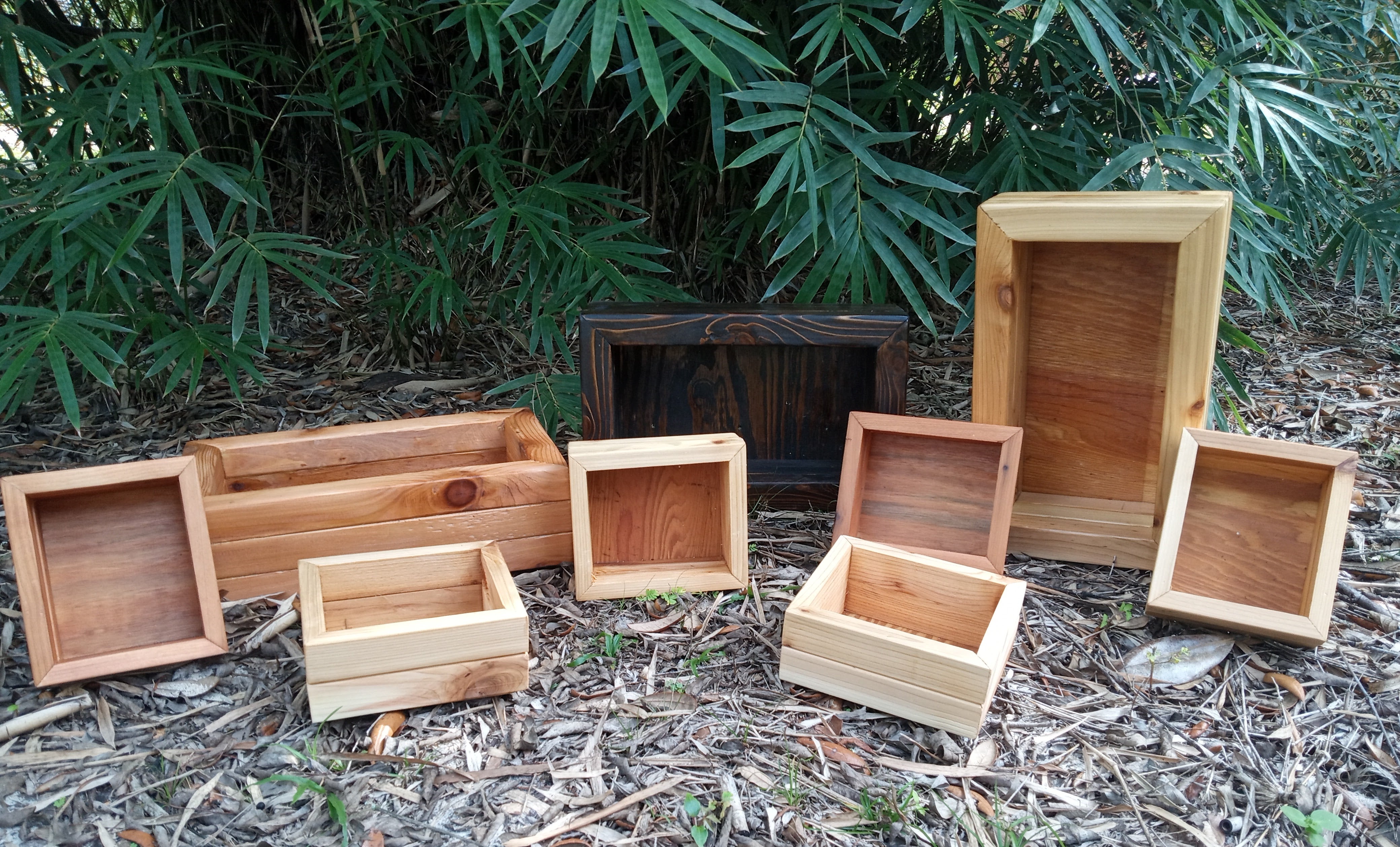 small box planters Small Cedar Planter Box