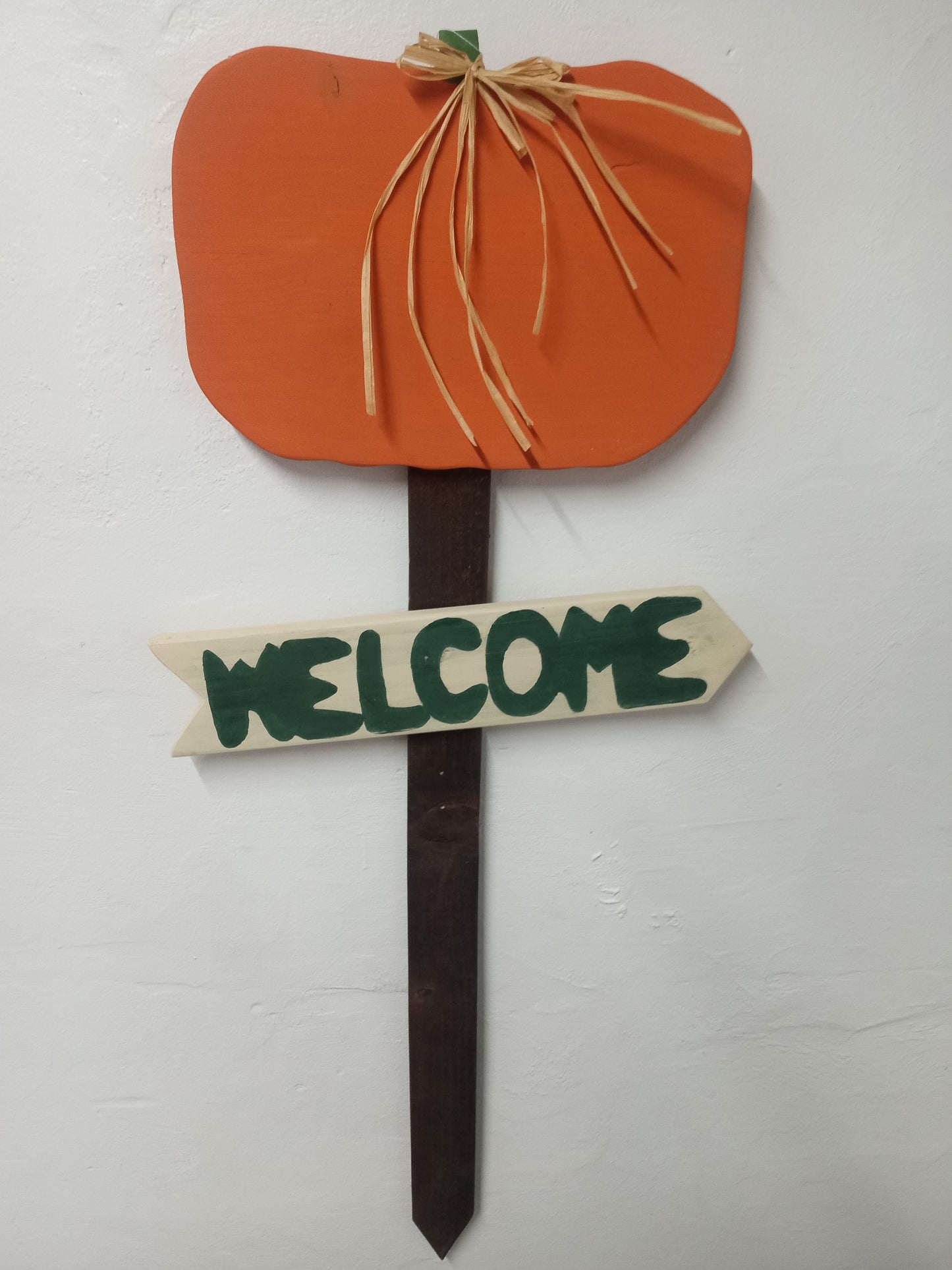 Pumpkin Yard Sign
