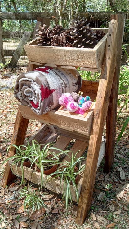 Farmhouse Crate Stand