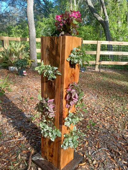 Farmhouse Flower Tower