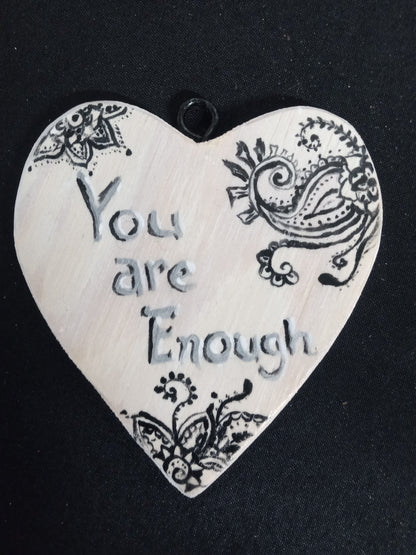 Custom Hanging Wooden Hearts