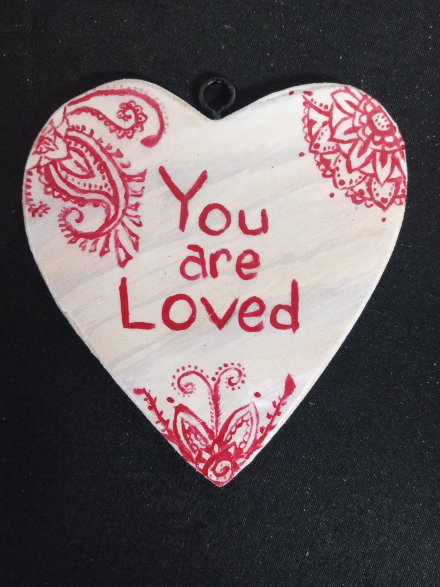 Custom Hanging Wooden Hearts