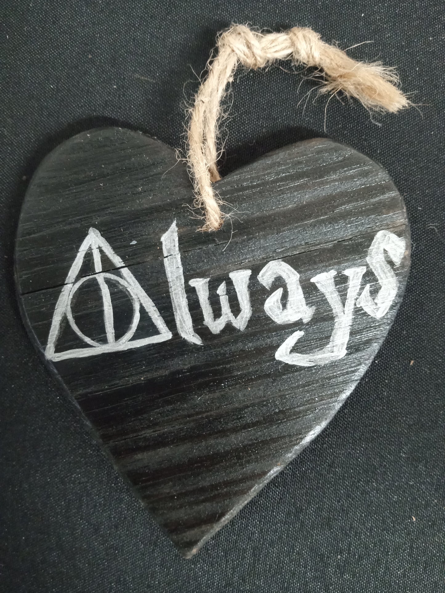 Custom Hanging Wooden Hearts