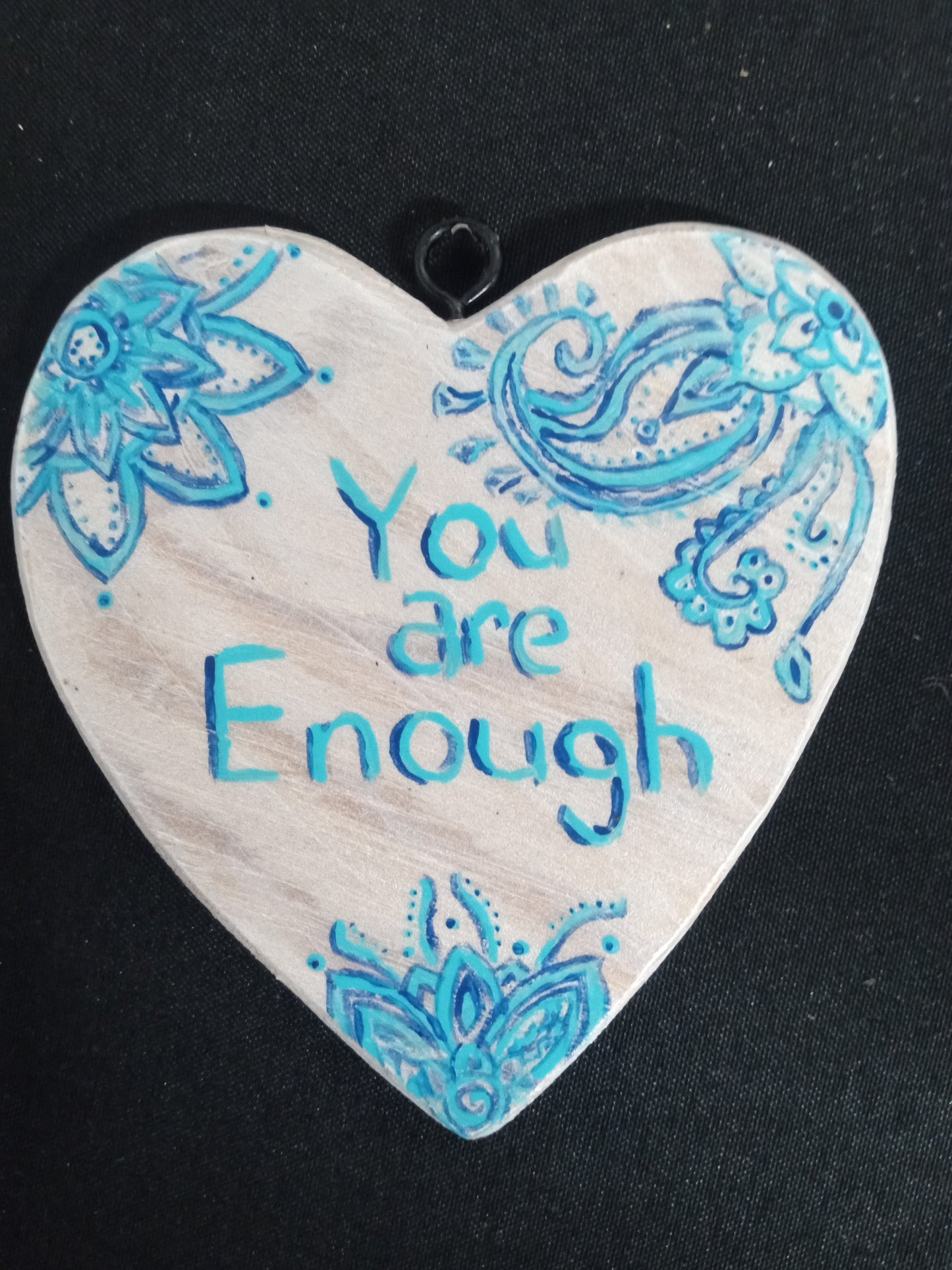 Custom Hanging Wooden Hearts