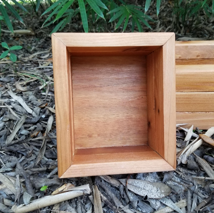 Small Cedar Planter Box