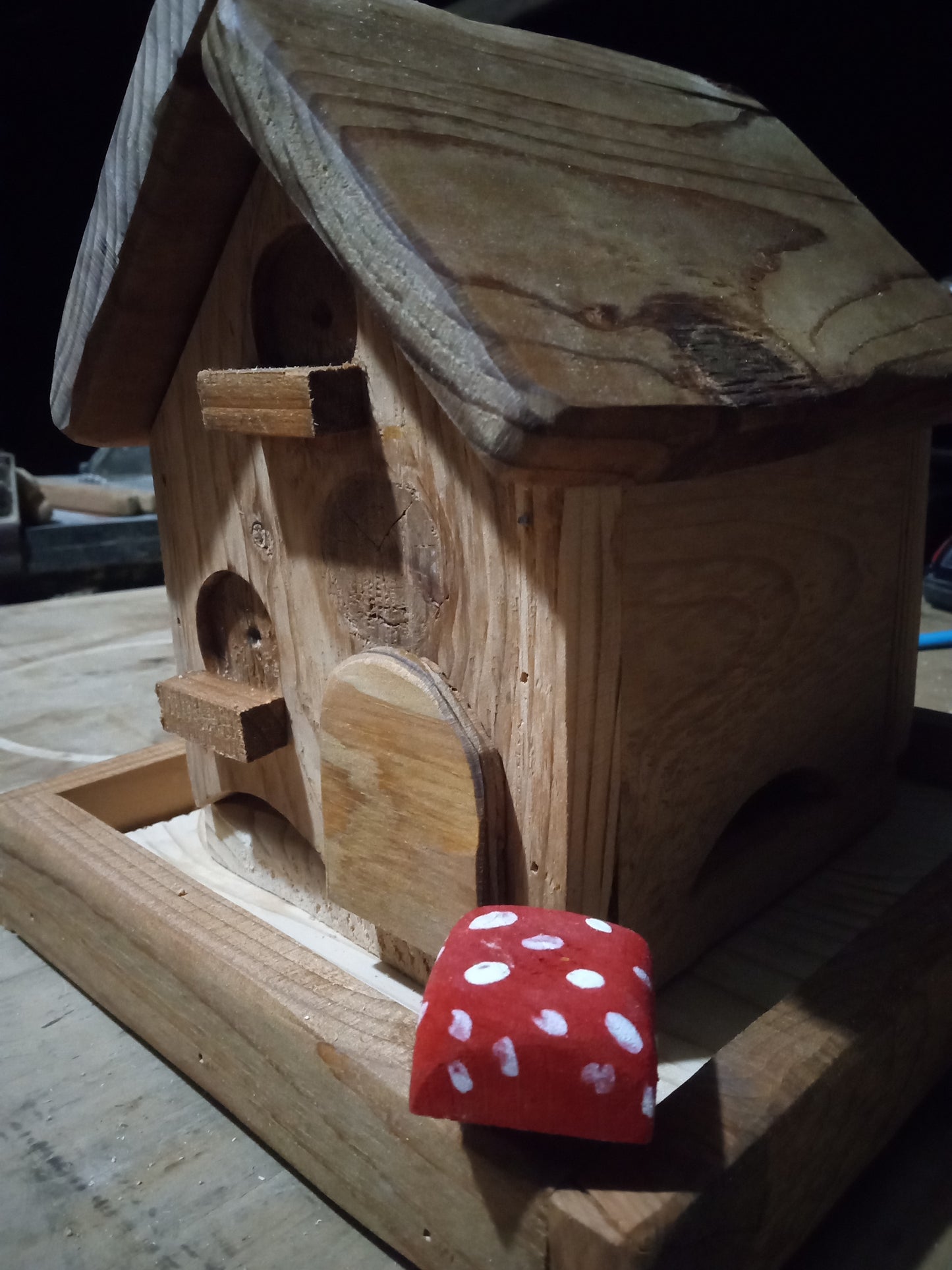 Rustic Bird Feeder