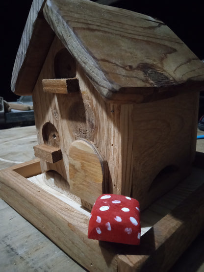 Rustic Bird Feeder