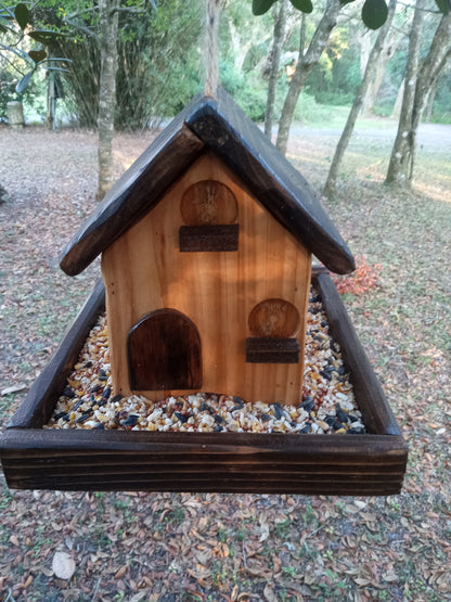 Rustic Bird Feeder