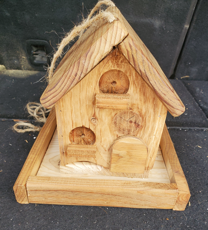 Rustic Bird Feeder