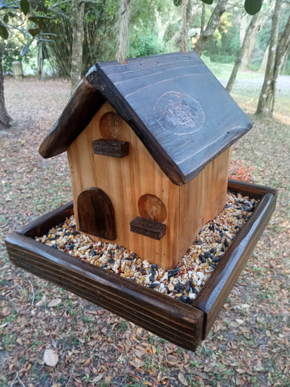 Rustic Bird Feeder